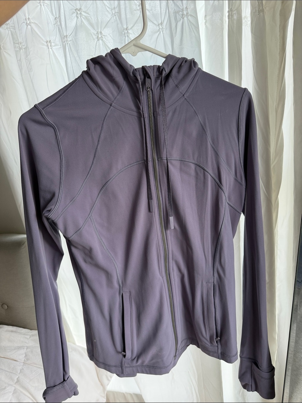 Lululemon define jacket: Women's Hooded Zip Jacket in Lavender Gray